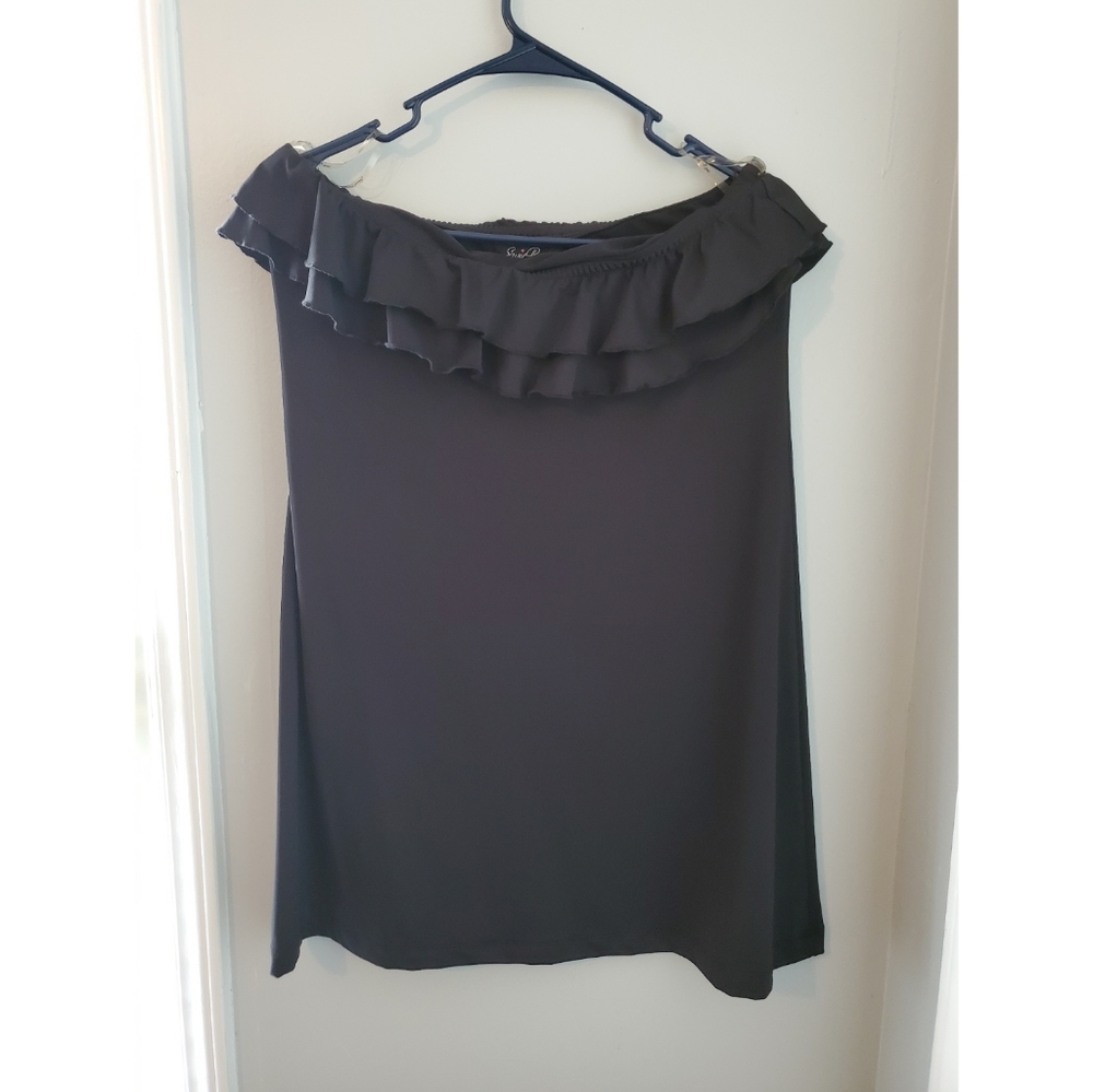 Strapless Little Black Dress